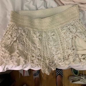 Topshop Floral Shorts - Size 8